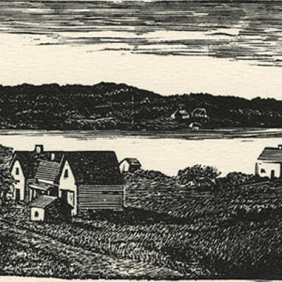 Maine Village [Additional copy] | Pauline Inman