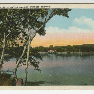 Tourist Camping Ground, Eastport, Maine | Postcard