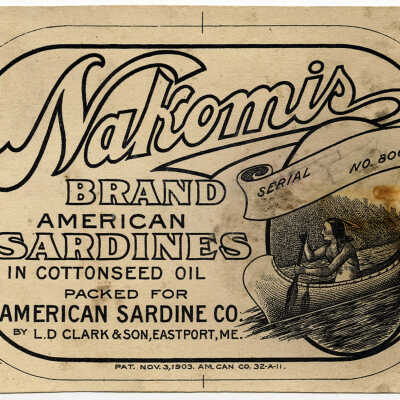 Nakomis Brand. American Sardines in Cottonseed Oil. | [No Artist Defined]