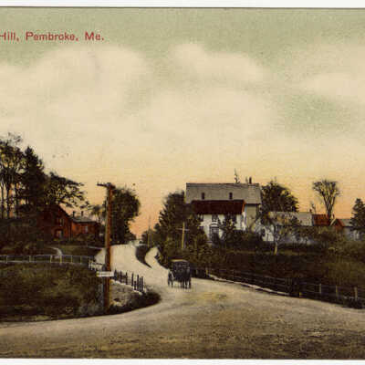 Bridge Hill, Pembroke, Maine | Postcard