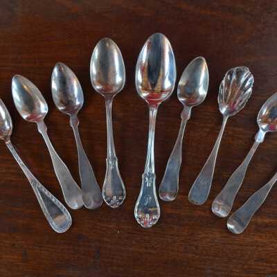 Silver Spoons | L.C. Bailey | Calais, Maine