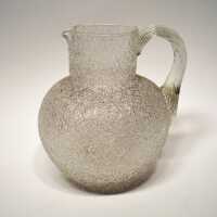 Overshot Glass Pitcher, c. 1870