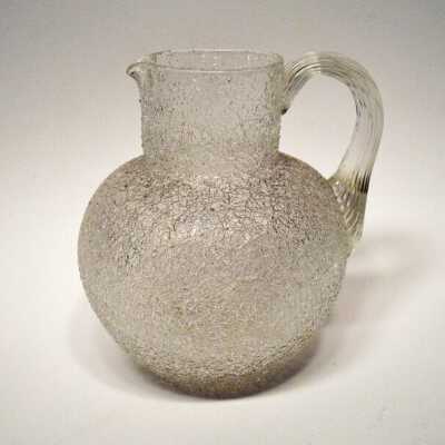 Overshot Glass Pitcher, c. 1870