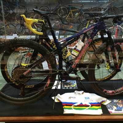 2018 Specialized S-Works Epic MTB (of Kate Courtney)