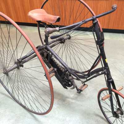 1885 (circa) Bayliss, Thomas "Eureka" direct-steering roadster tricycle