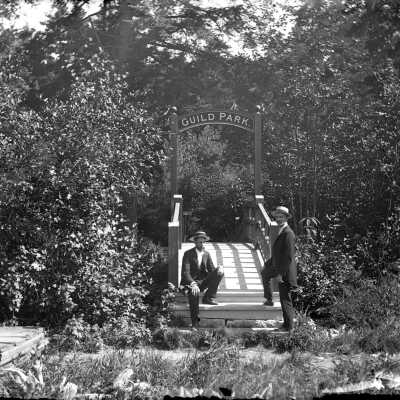 Entrance to Guild Park, Ocean Park, ME