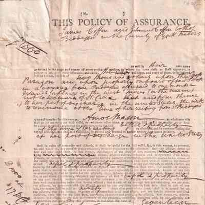 Marine Insurance Policy