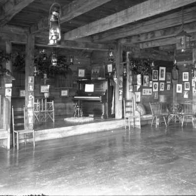 Quillcote barn interior