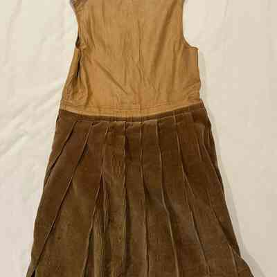 Back of skirt with attached top