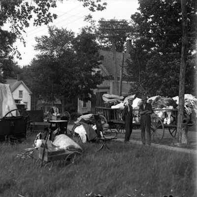 Somesville Fire, Saco, 1908