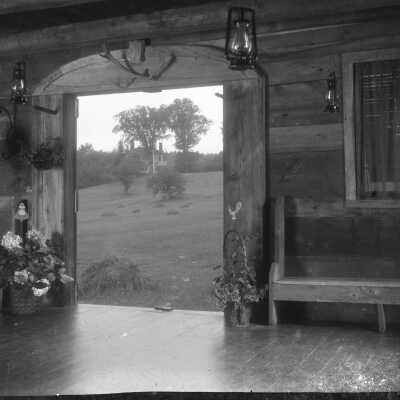 Quillcote barn interior
