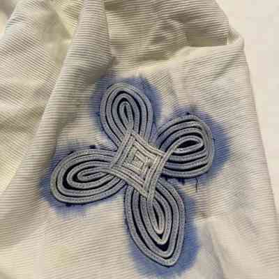 Detail of insignia.