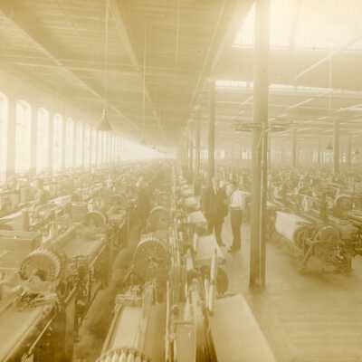 Laconia Mills- weaving room