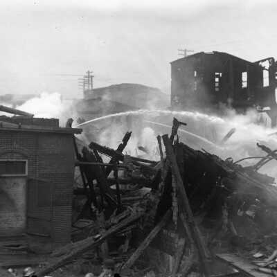 Somesville fire, 1908