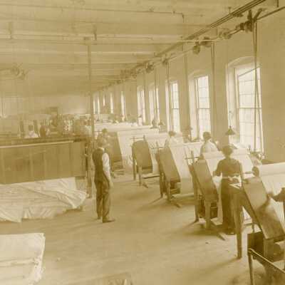 Laconia Mills - cloth room
