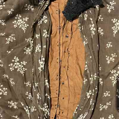 Bodice lining at front