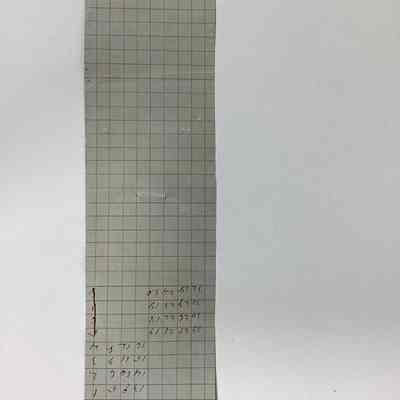 Reverse of weaving draft