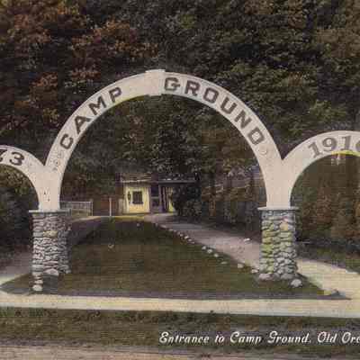 Old Orchard Campground Postcard