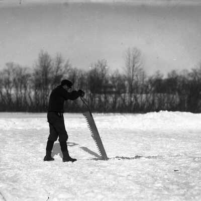 Ice harvesting