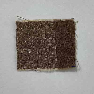 Fabric sample and weaving draft