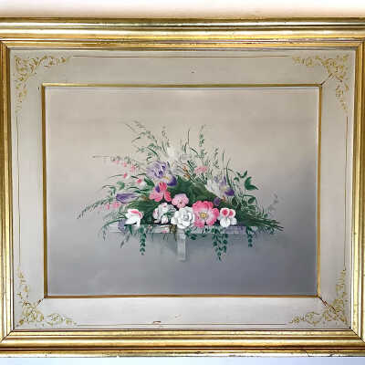 Still Life with Garden Flowers