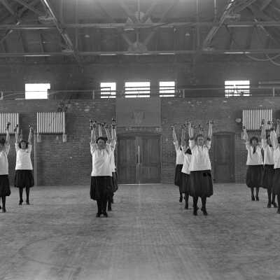 Thornton Academy weight training