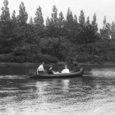 Canoeing, Branch Brook Park, NJ
