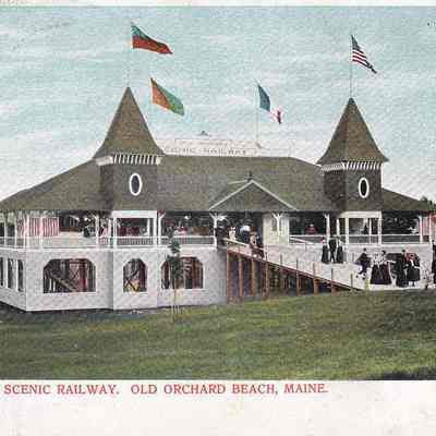 Sea Side Park Postcard