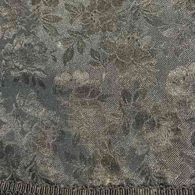 Damask fabric detail.