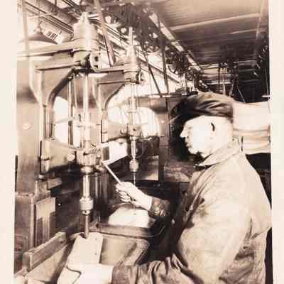 Saco-Lowell Shops, drill press