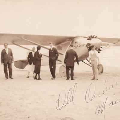 Old Orchard Beach Plane Postcard