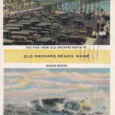 Old Orchard Beach Postcard