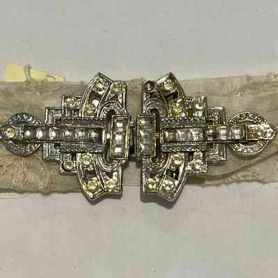 Detail of belt buckle