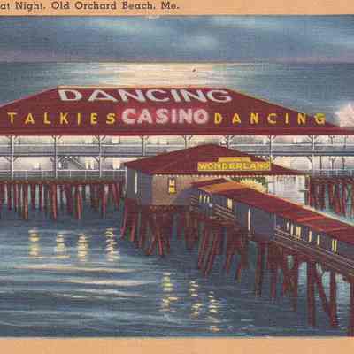 Old Orchard Beach Casino Postcard