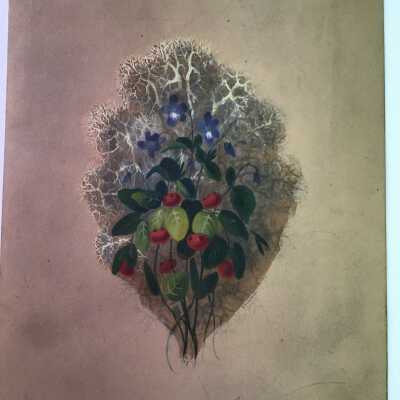 Lilies and Partridge Berries