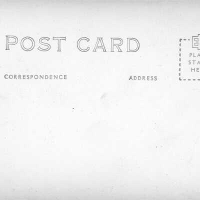 postcard reverse