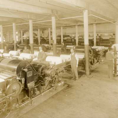 Laconia Mills - picker room