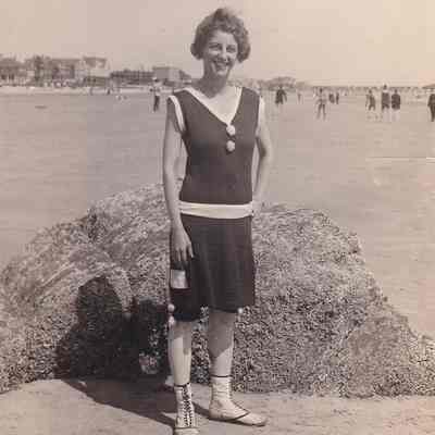 Old Orchard Beach Portrait Postcard