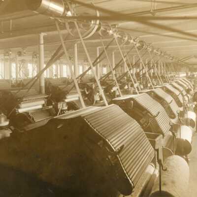 Laconia Mills - carding room