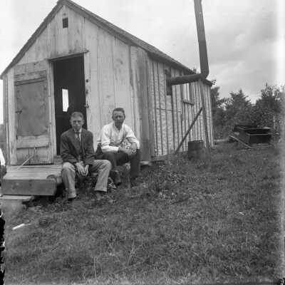Two unidentified men