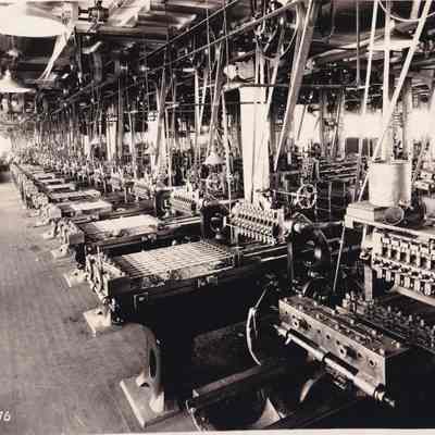 Saco-Lowell Shops, machines to cut grooves in steel rolls