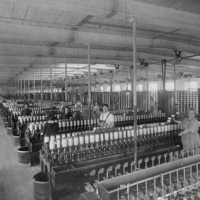 Laconia Mills- spooling room
