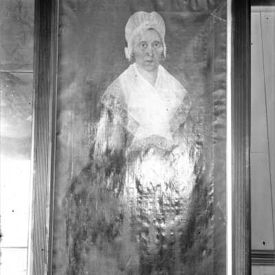 Elizabeth Scamman Cutts portrait painting by John Brewster Jr.