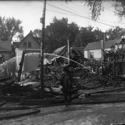 Harmon's Corner fire, 1911