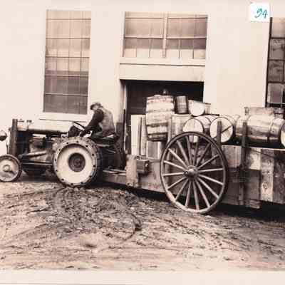 Saco-Lowell Shops, foundry yard wagon