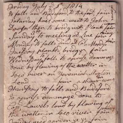 Diary, Volume 19, 1814-1816