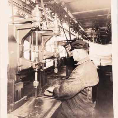 Saco-Lowell Shops, drill press