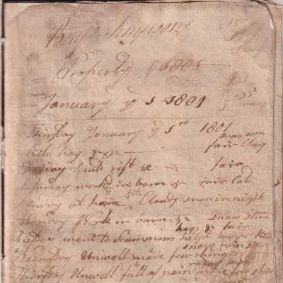 Diary, Volume 13, 1801-1805