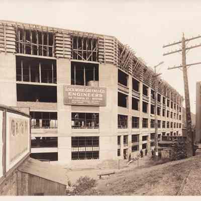 Saco-Lowell Shops, "New Shop" construction