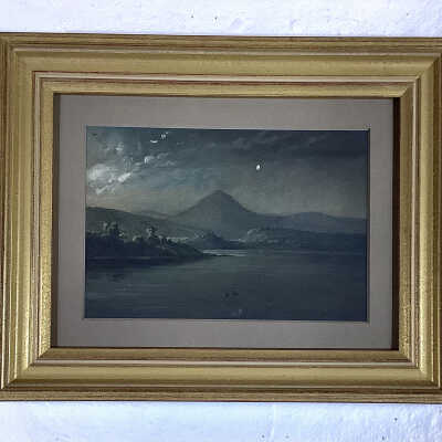 Lovewell's Pond- Rainy Day